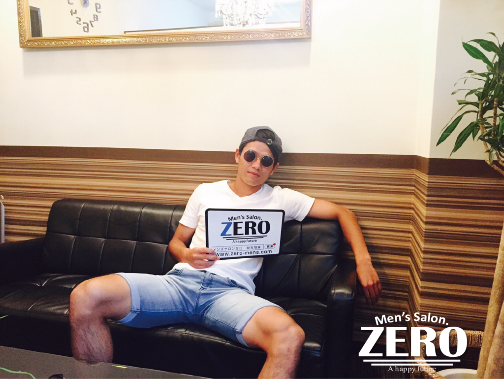 セレッソ大阪40番 岸本 武流 選手ご来店写真！｜メンズ脱毛【ZERO】心斎橋