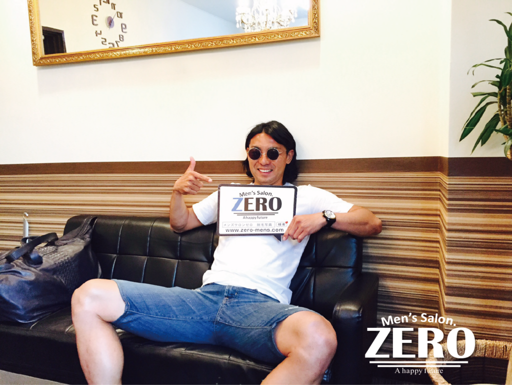 ファジアーノ岡山24番 赤嶺真吾 選手写真！｜メンズ脱毛【ZERO】心斎橋