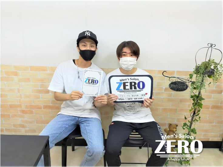 ZERO西心斎橋店(堀江店)メンズ脱毛 お客様写真Voice119、北堀江在住 職業 大学生 19歳「男性専門で安心のヒゲ脱毛で髭剃りいらず！」