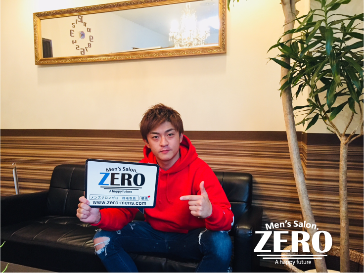 ZERO心斎橋店メンズ脱毛 お客様写真Voice32、堺市浜寺 32歳の男性、フリーター、「ヒゲが減っている実感が早かったヒゲ脱毛」