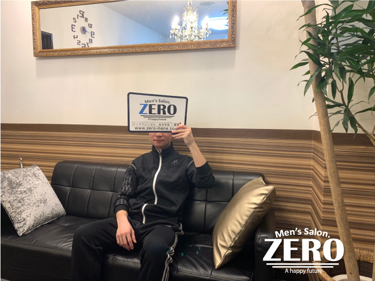 ZERO心斎橋店メンズ脱毛 お客様写真Voice57、京橋在住、30歳の男性、公務員、「Googleの口コミが良かったのでヒゲ脱毛と足脱毛！」